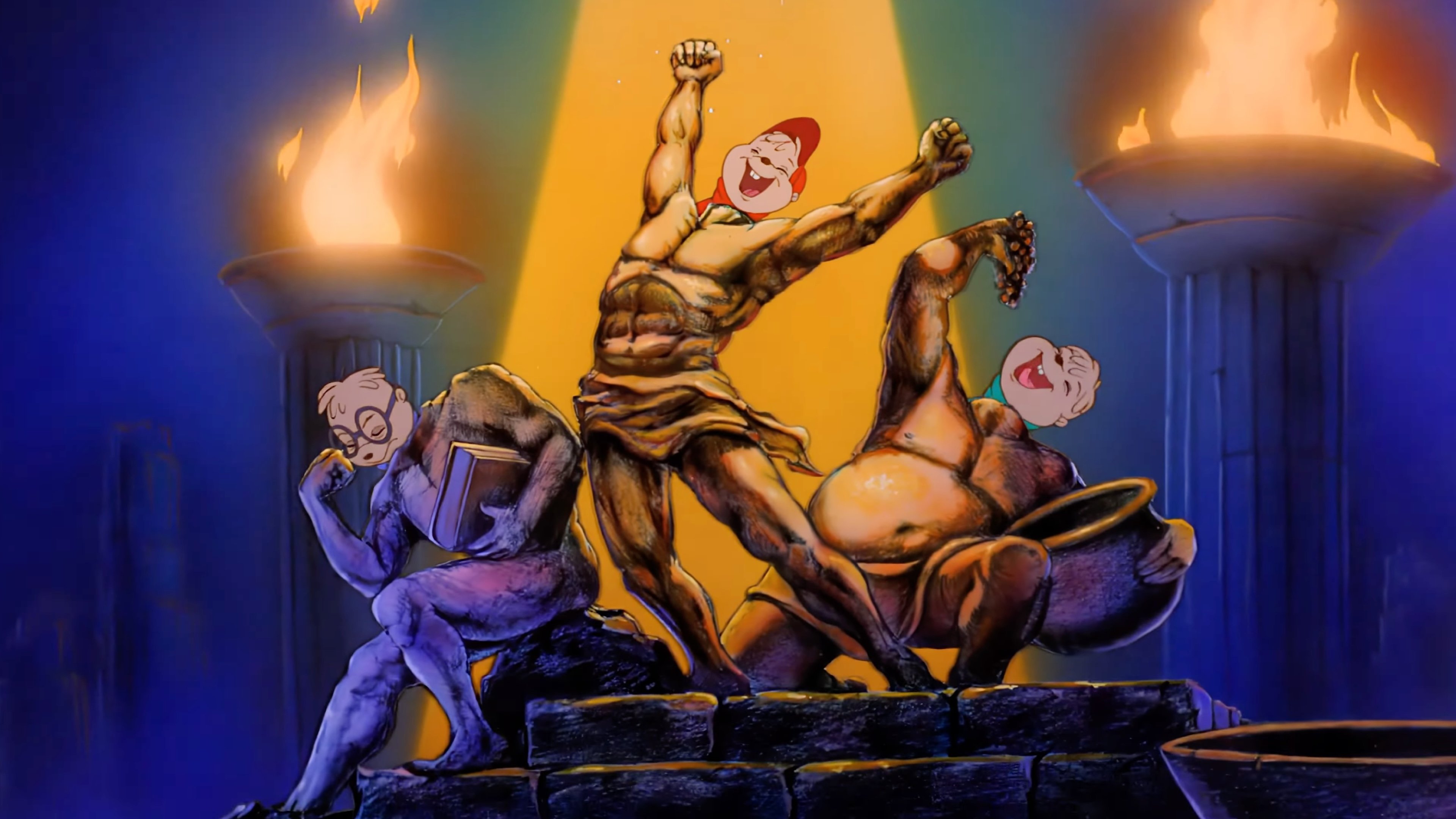 Backdrop for The Chipmunk Adventure