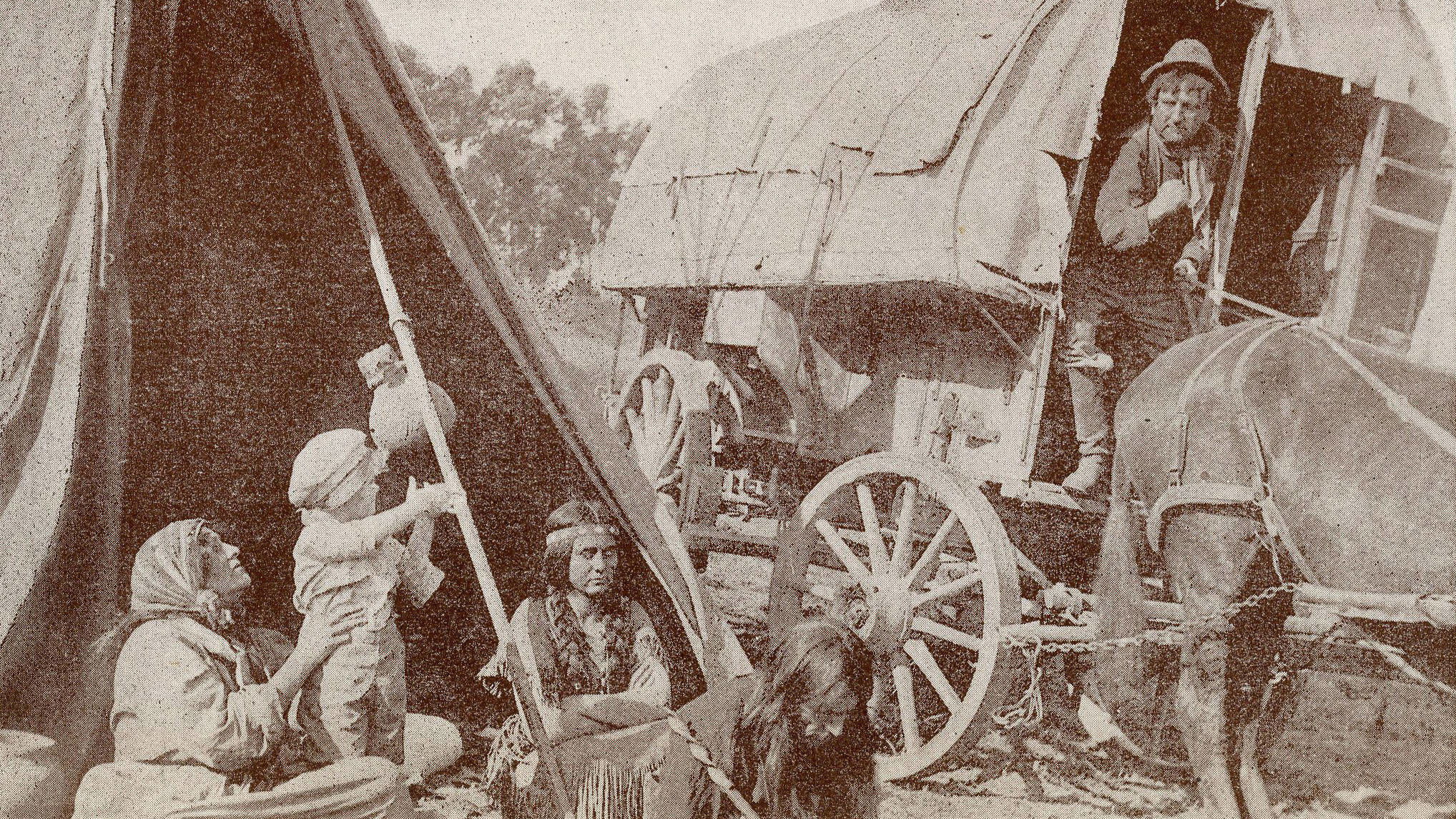 Backdrop for A Child of the West