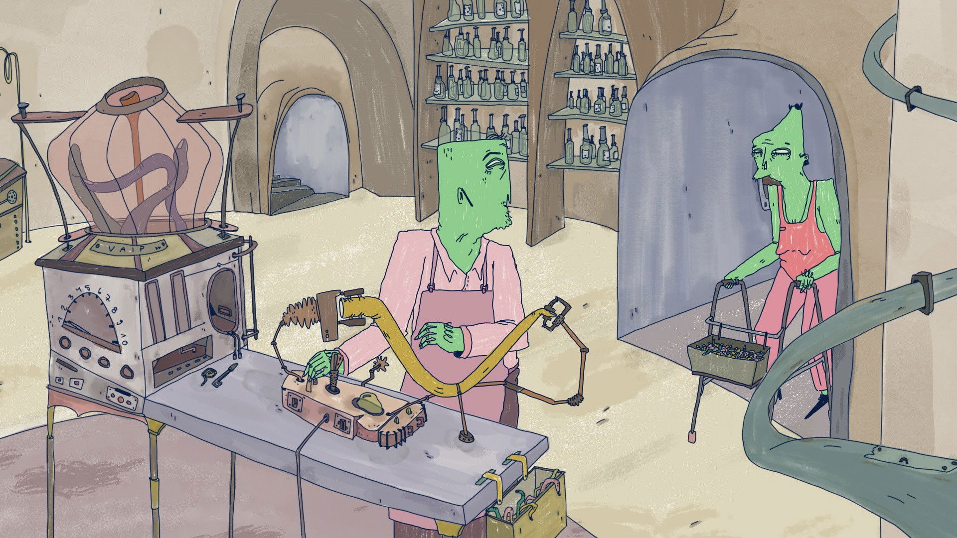 Backdrop for Matta and Matto