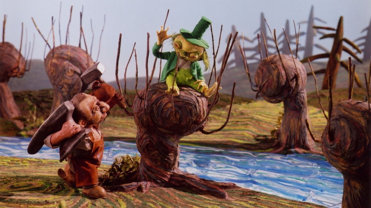 Backdrop for Jan Werich's Fimfarum