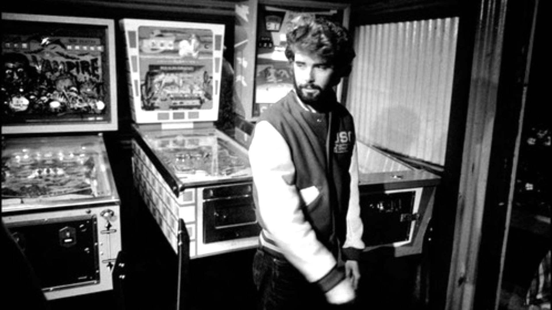 Backdrop for The Making of 'American Graffiti'