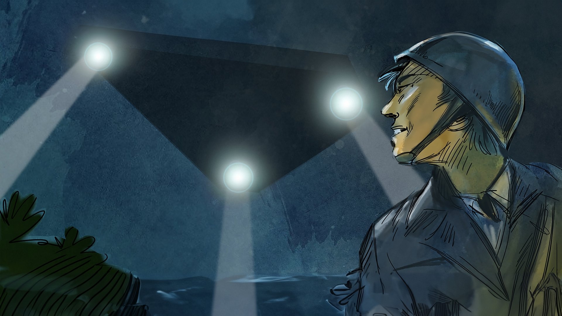 Backdrop for The UFO's of Soesterberg