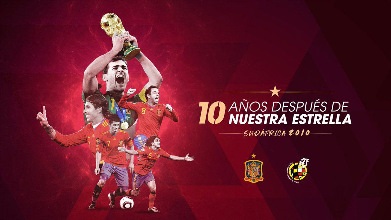 Backdrop for Sudáfrica 2010: 10 años después de nuestra estrella