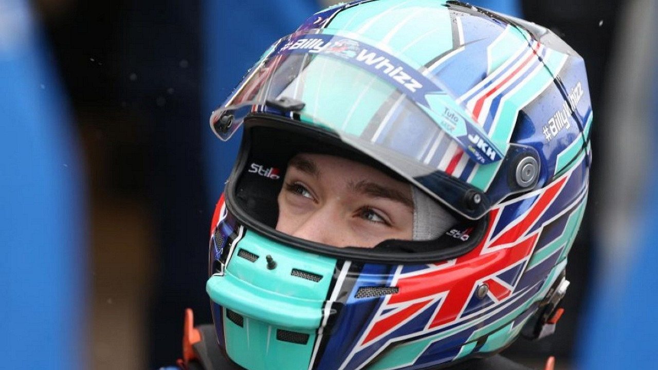 Backdrop for Driven: The Billy Monger Story