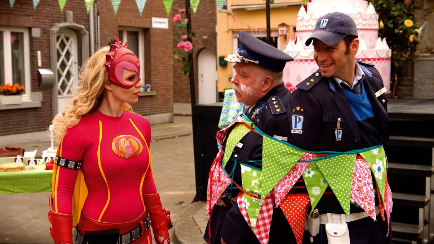 Backdrop for Mega Mindy: Reis in de Tijd