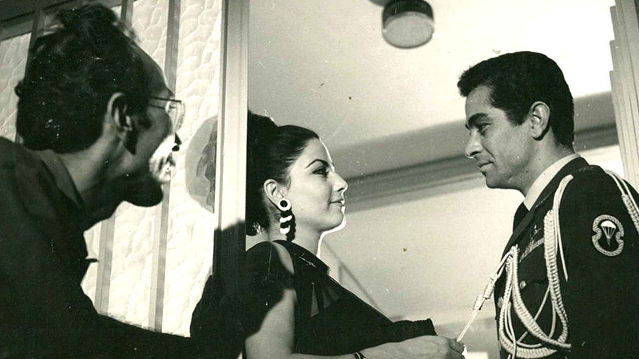 Backdrop for Farewell Tehran