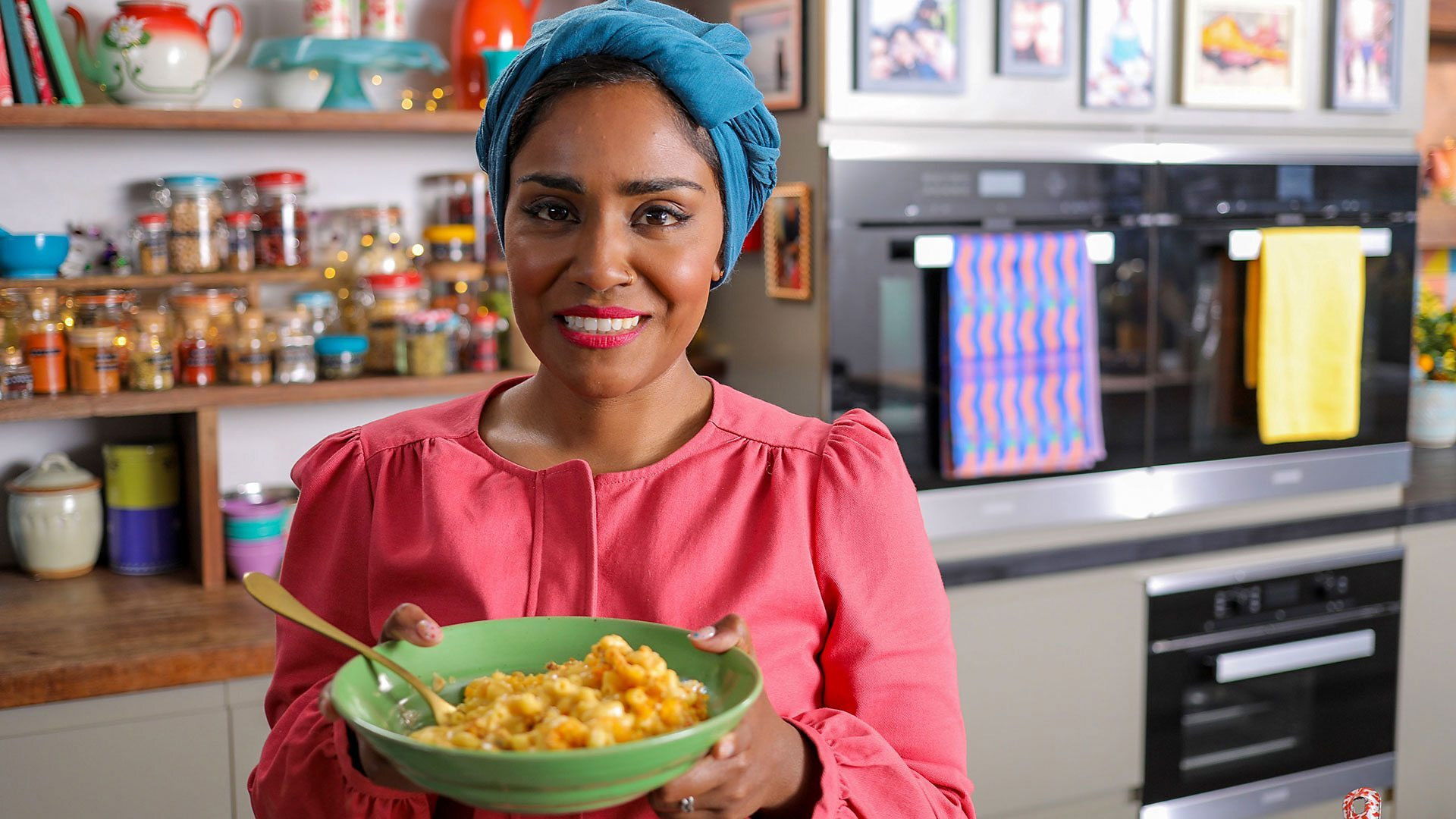 Backdrop for Nadiya's Fast Flavours