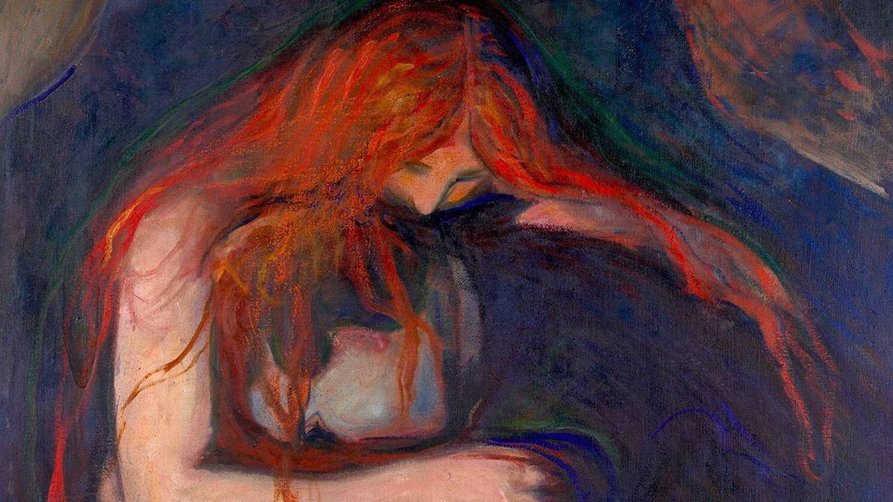 Backdrop for Munch: Love, Ghosts and Lady Vampires