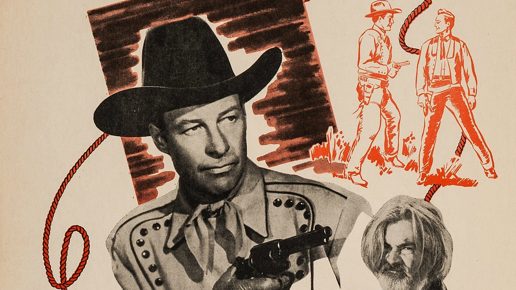 Backdrop for Overland Mail Robbery