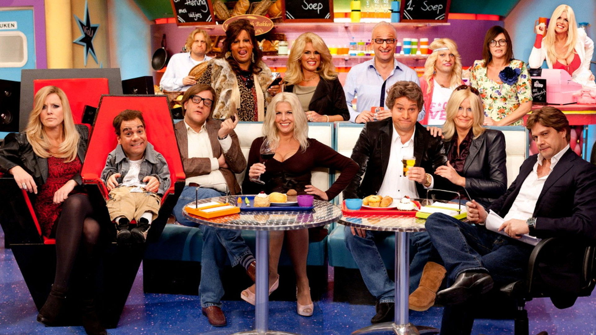 Backdrop for De TV Kantine