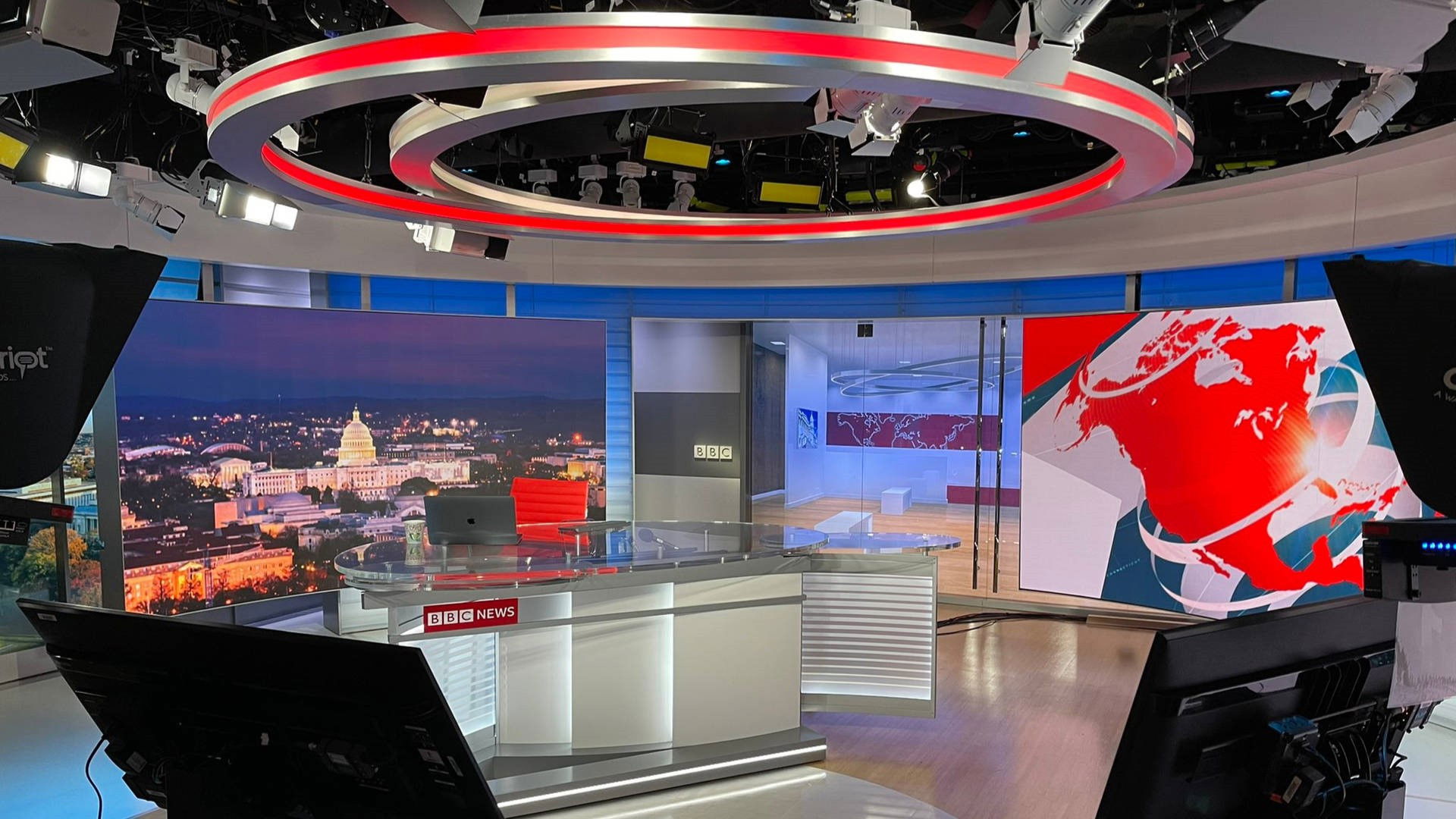 Backdrop for BBC News America