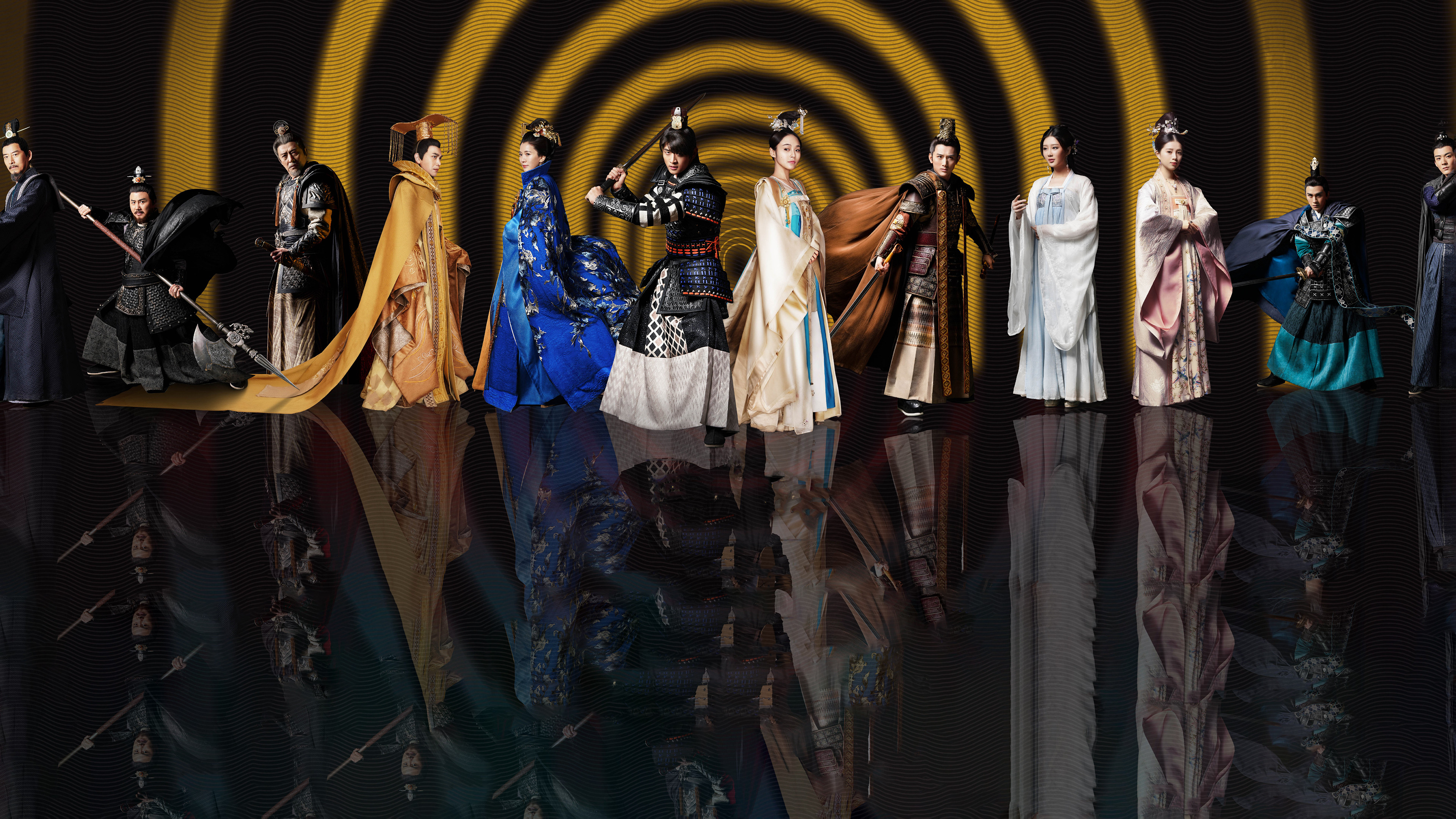 Backdrop for Tang Dynasty Tour