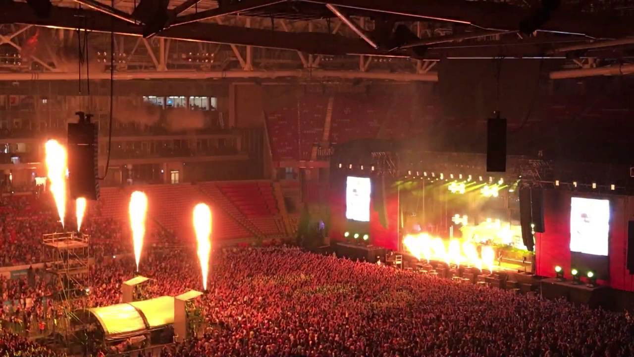 Backdrop for Rammstein - Maxidrom Festival 2016