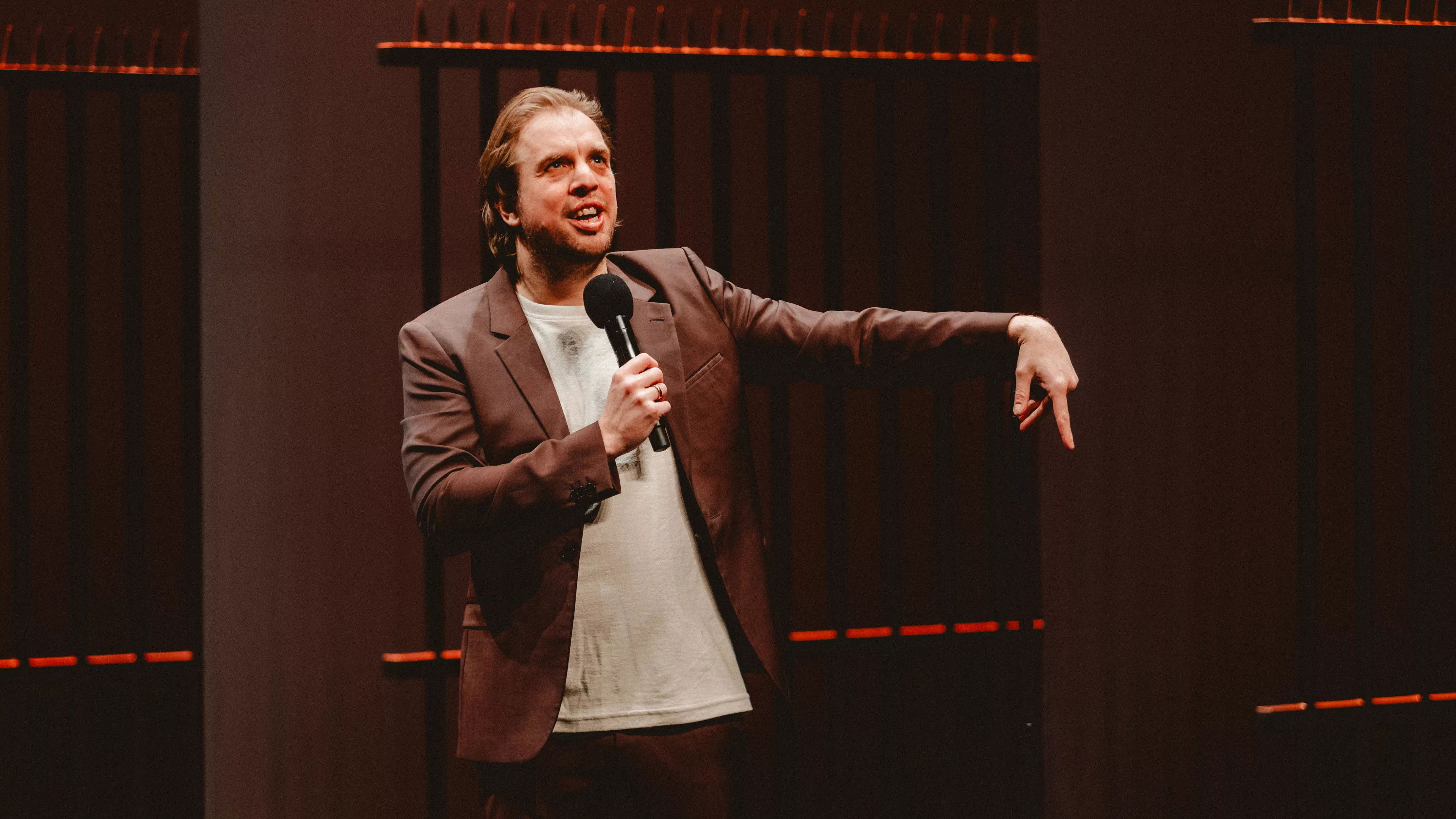 Backdrop for Jan Jaap van der Wal: GEEN STEM