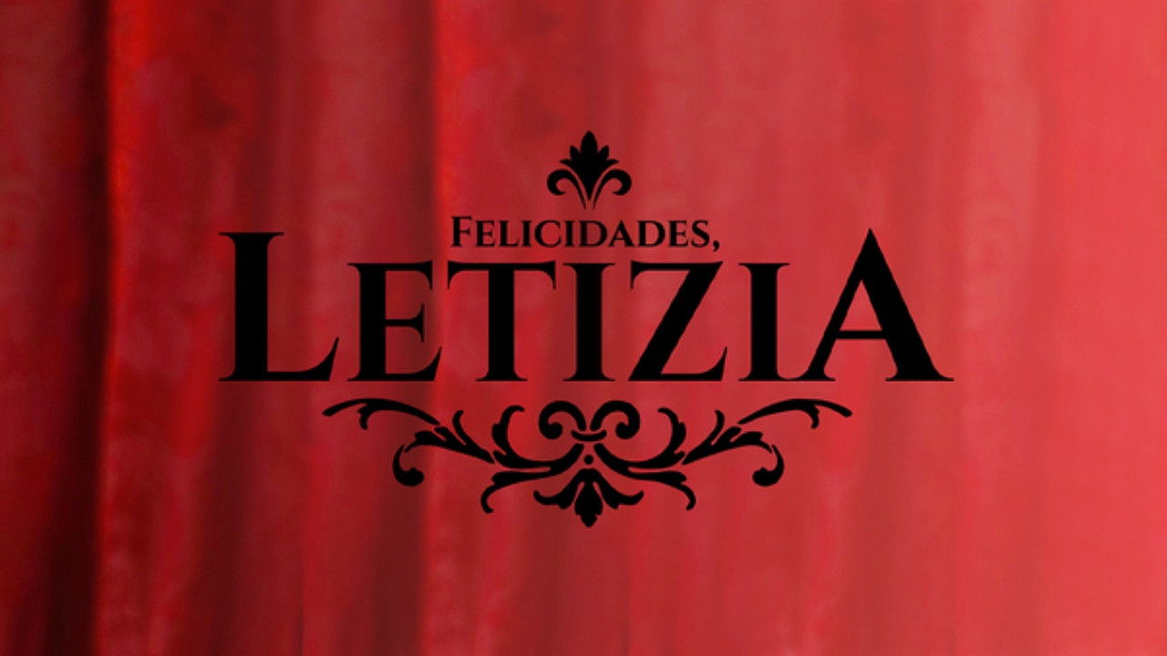 Backdrop for Felicidades, Letizia