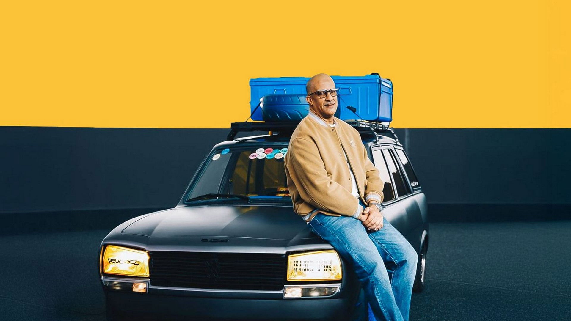 Backdrop for Rim'K à l'Adidas Arena