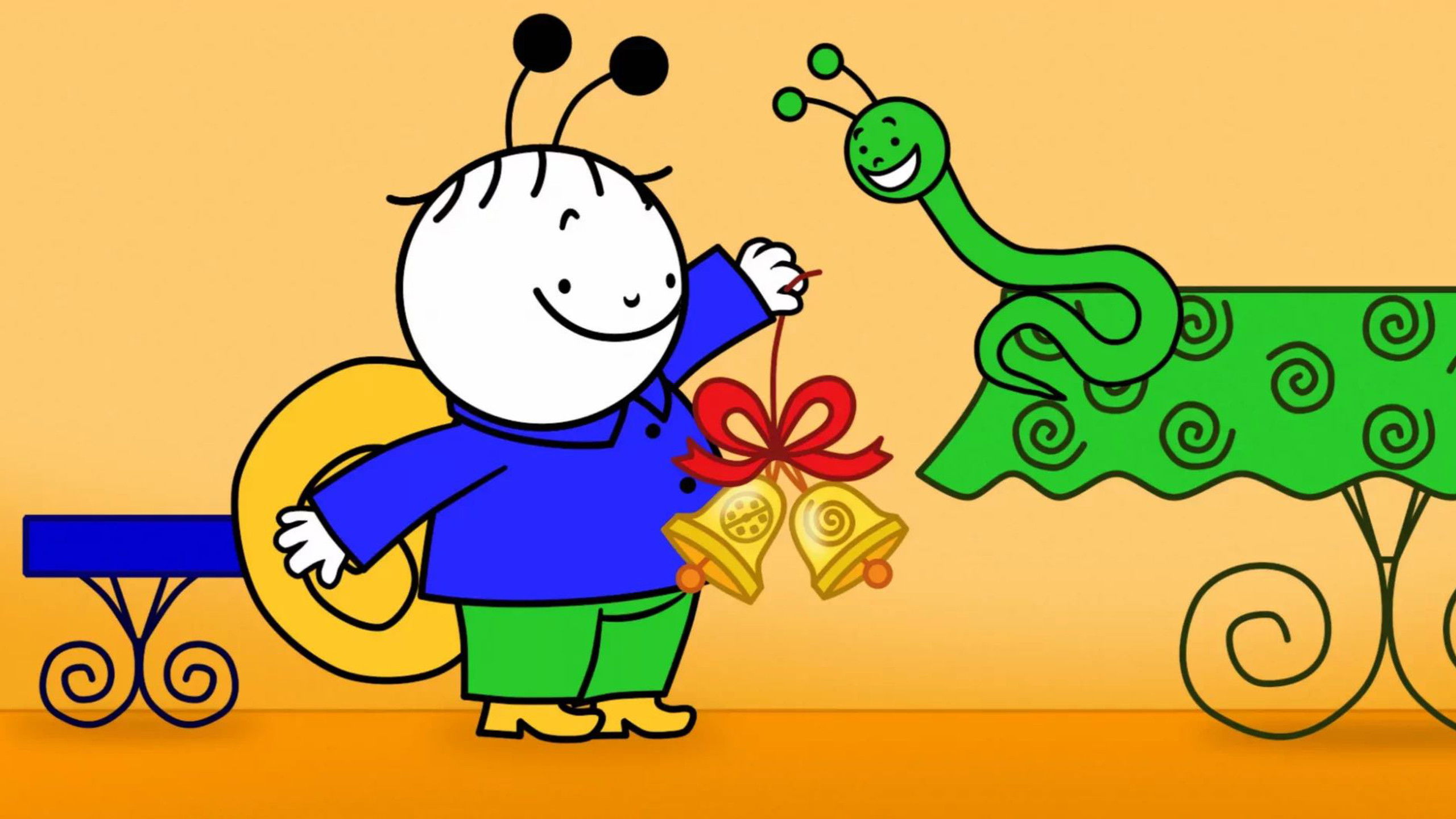 Backdrop for Bogyó és Babóca 6. - Csengettyűk