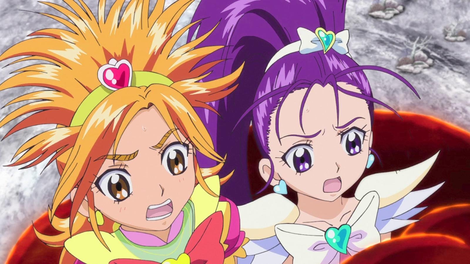 Backdrop for Futari wa Precure Splash☆Star the Movie: Tic-Tac Crisis Hanging by a Thin Thread!