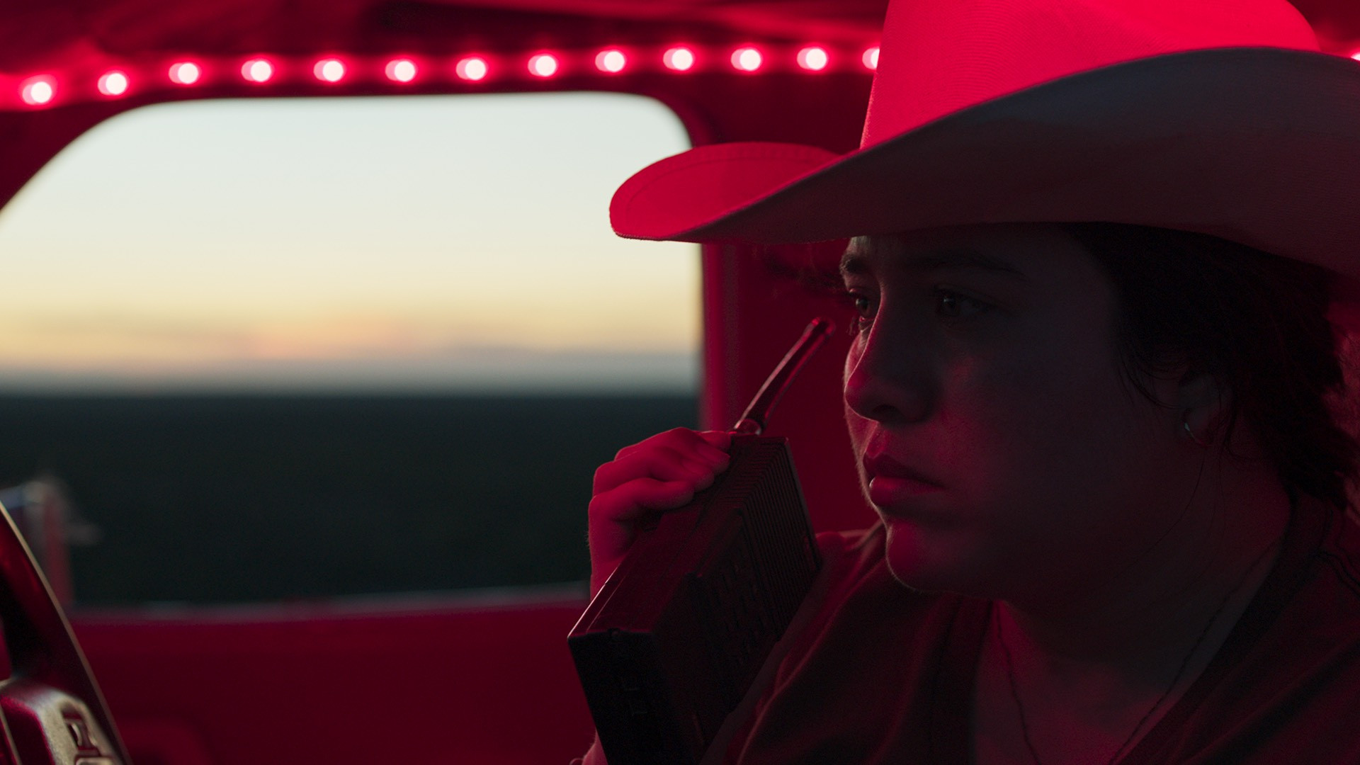 Backdrop for Northern Skies Over Empty Space