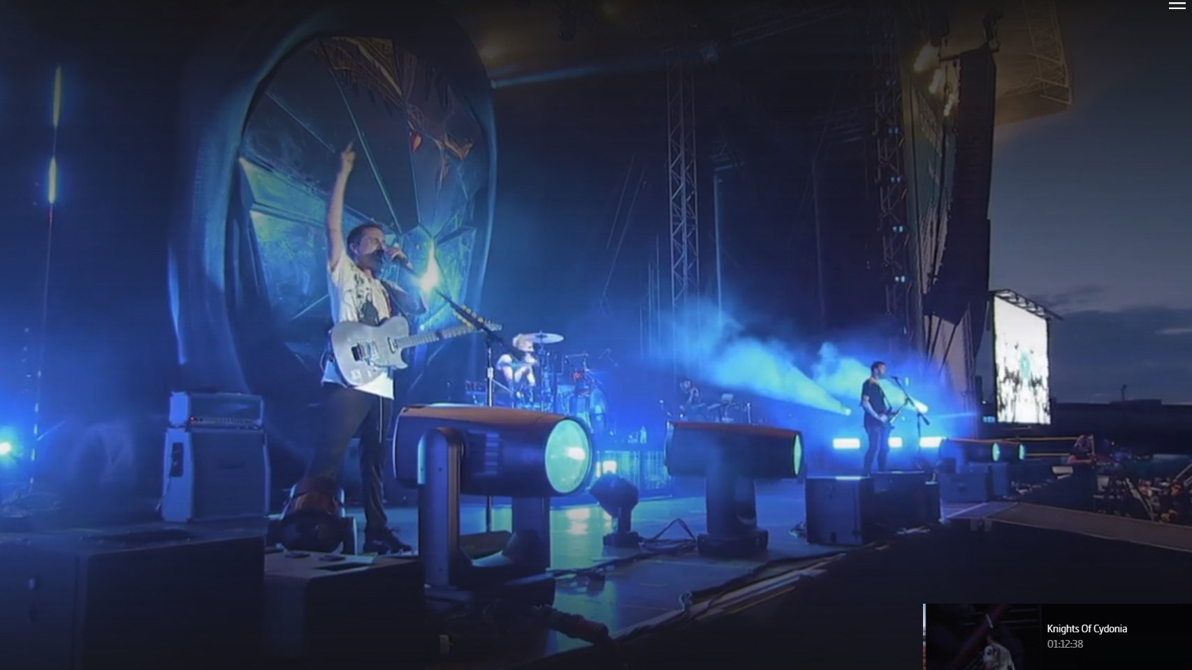 Backdrop for Muse - Tempelhof Sounds Festival