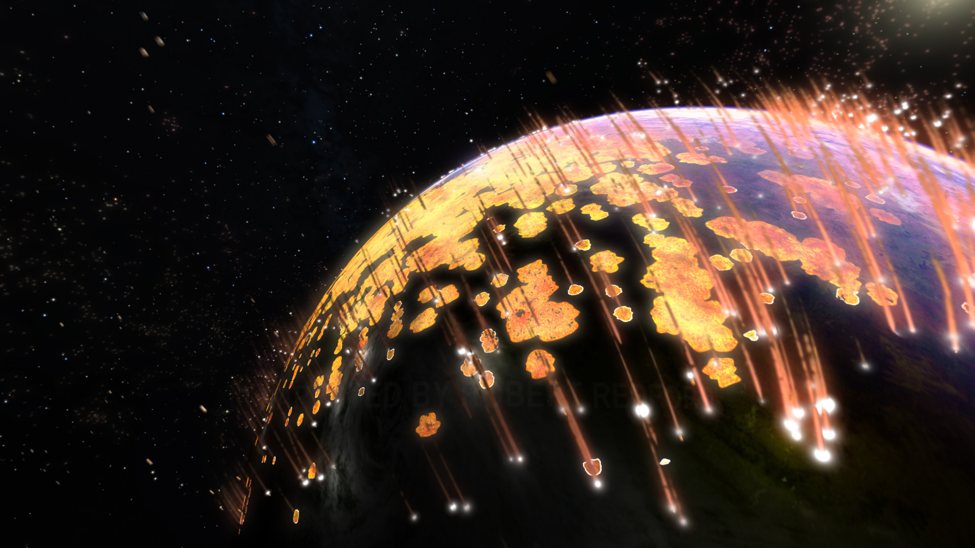 Backdrop for Cosmic Collisions