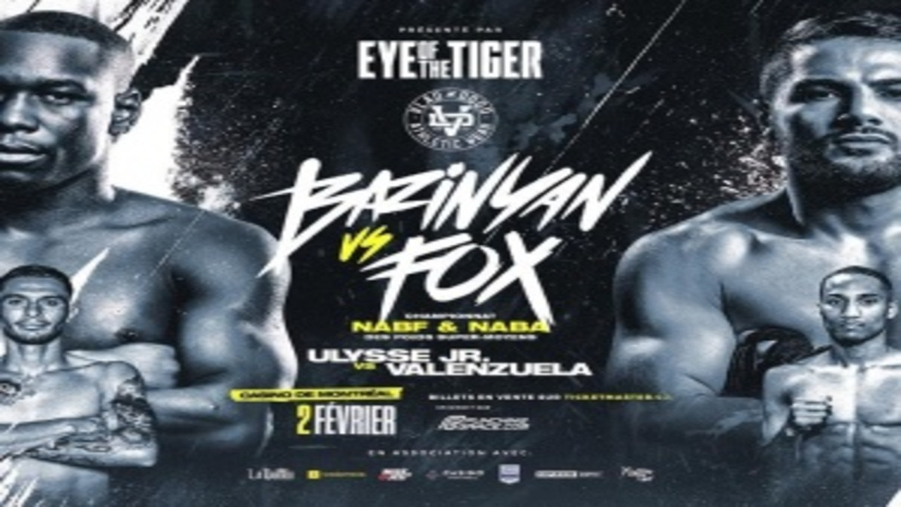 Backdrop for Erik Bazinyan vs. Alantez Fox