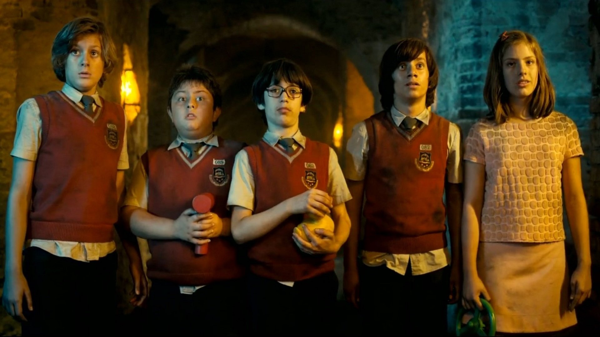 Backdrop for Zip & Zap and the Marble Gang