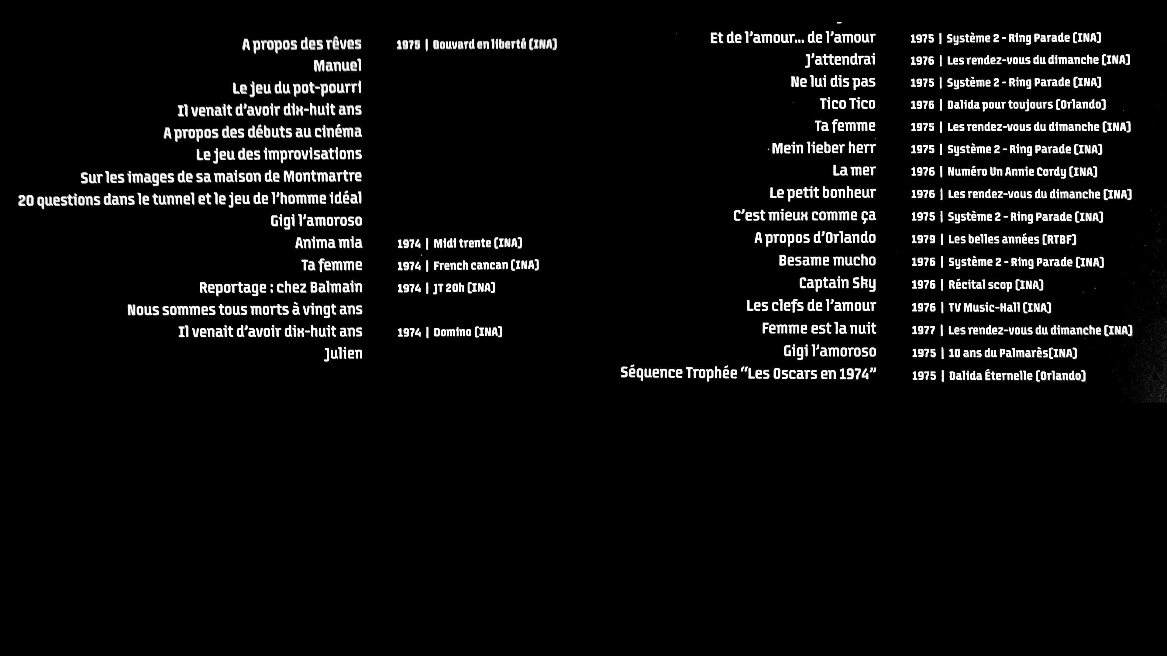 Backdrop for Dalida - Une Vie - 5