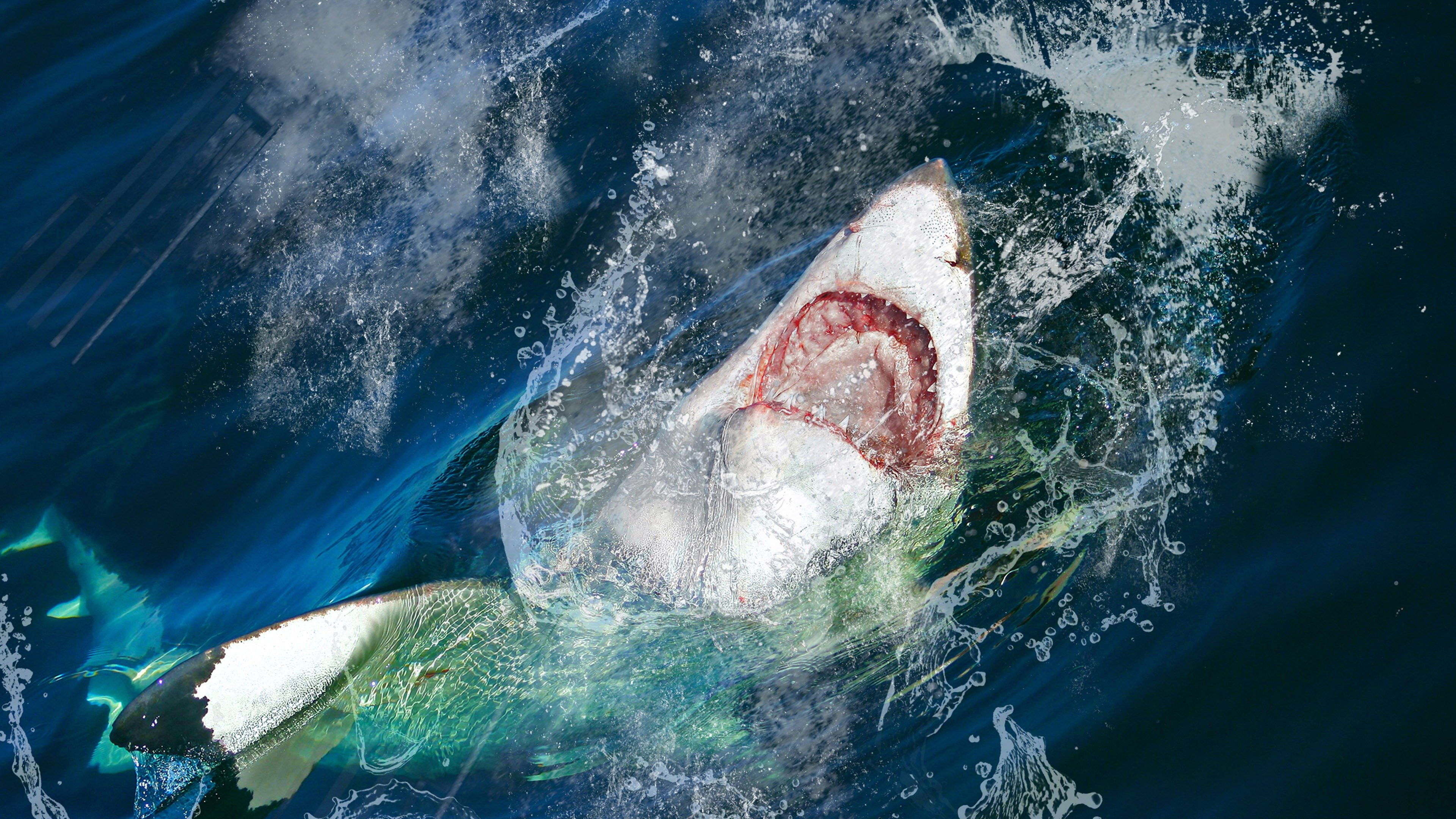 Backdrop for Jaws Invasion