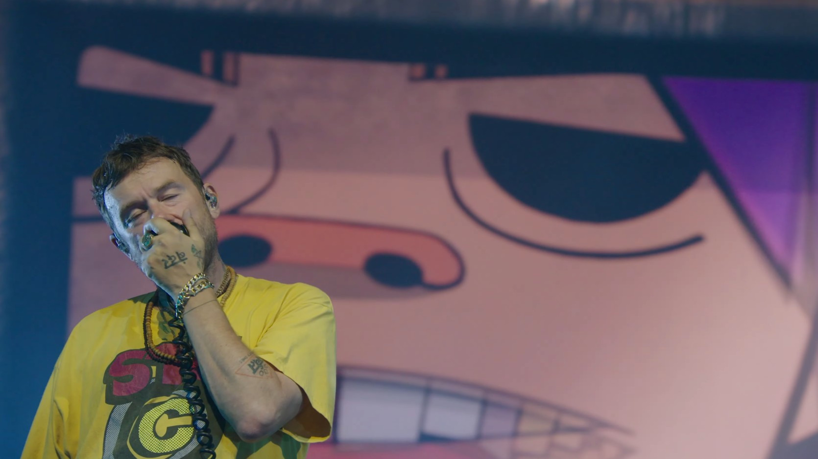 Backdrop for Gorillaz Live (YouTube Music Nights)