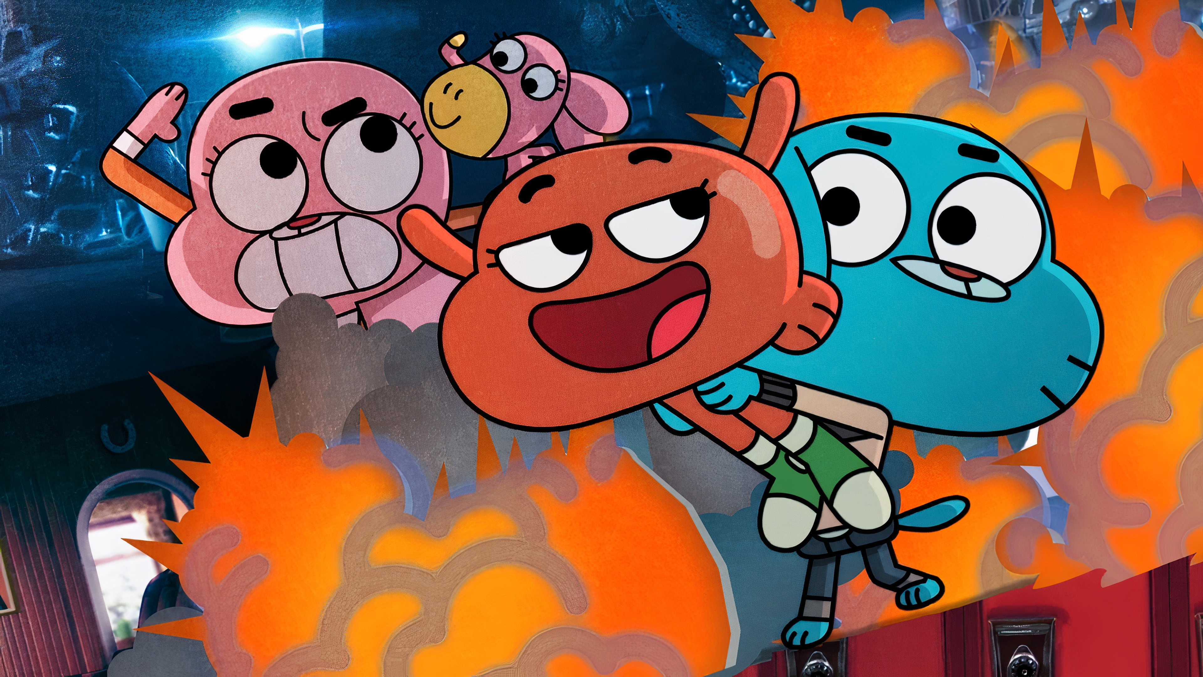 Backdrop for The Gumball Chronicles