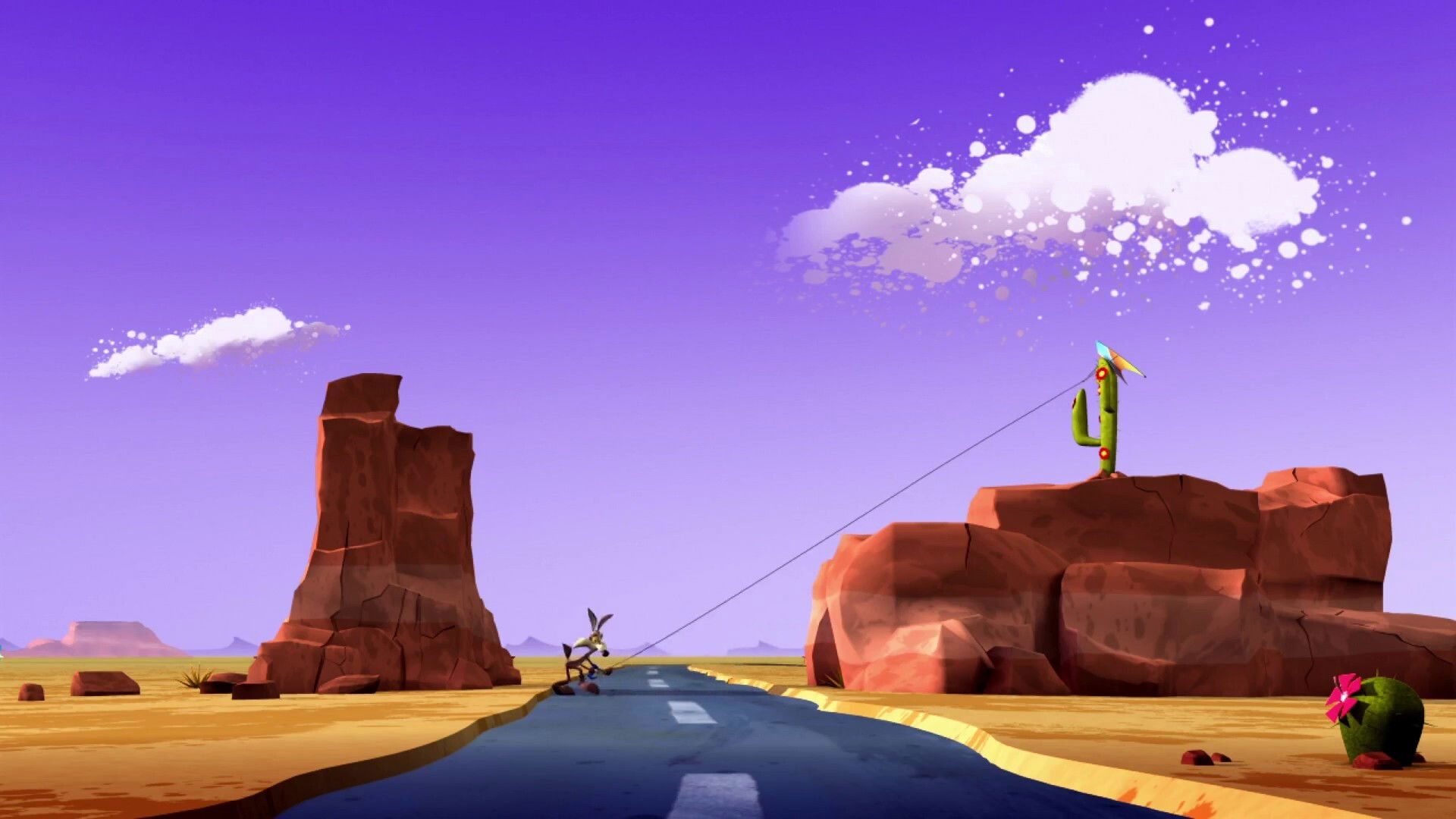 Backdrop for Go Fly a Coyote