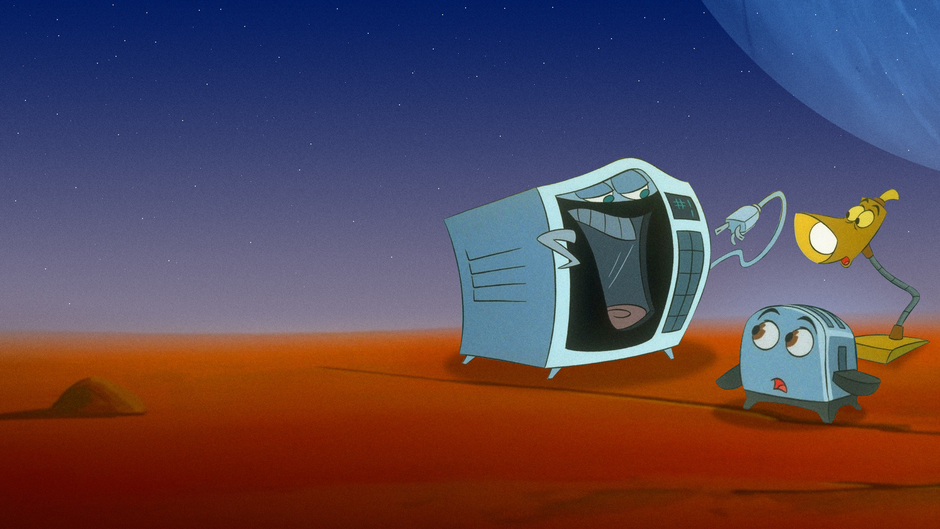 Backdrop for The Brave Little Toaster Goes to Mars