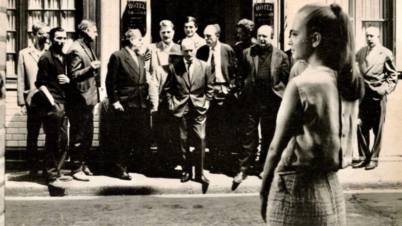 Backdrop for Tight Skirts, Loose Pleasures