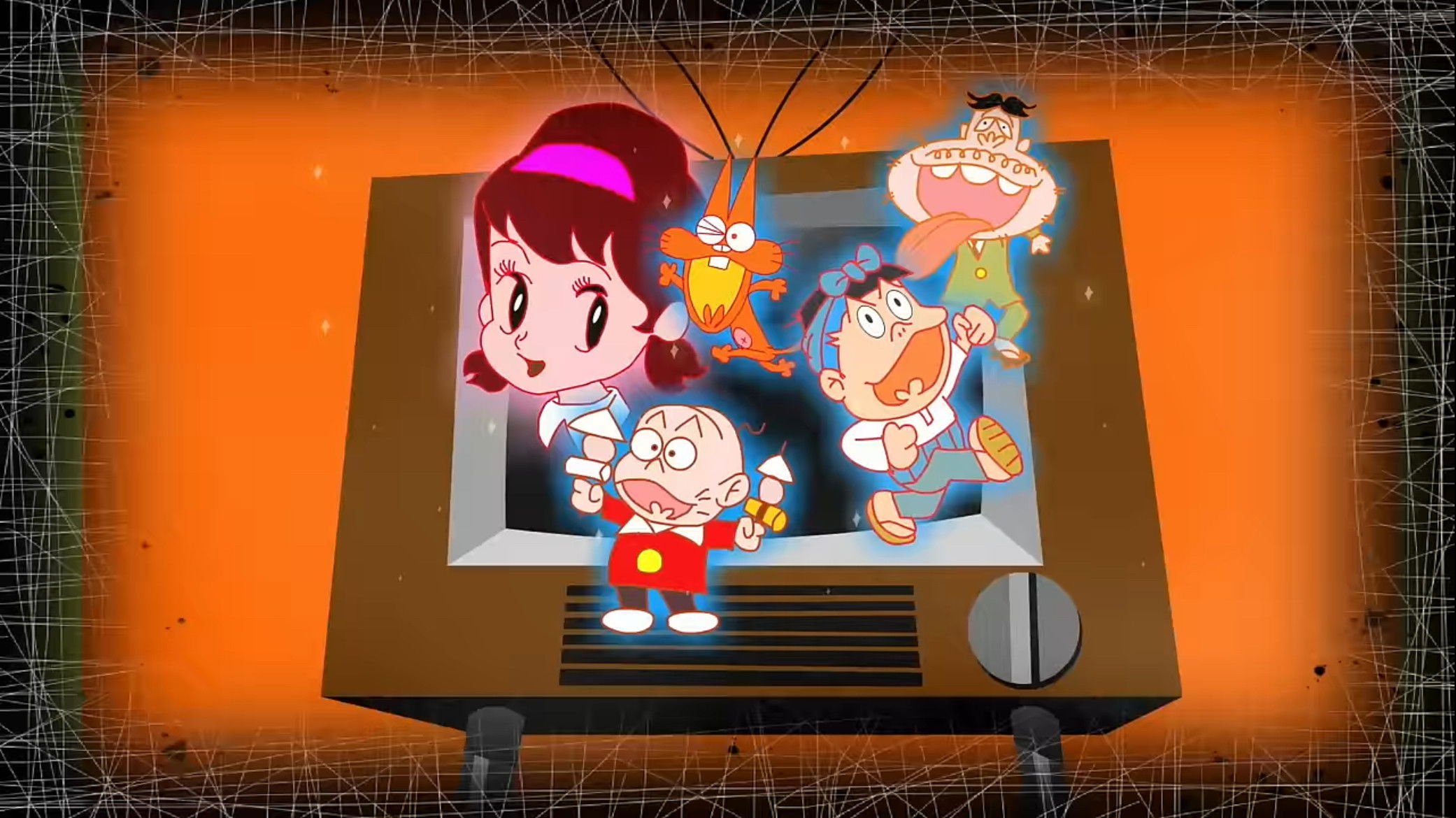 Backdrop for The Man Who Went Beyond Manga: Fujio Akatsuka