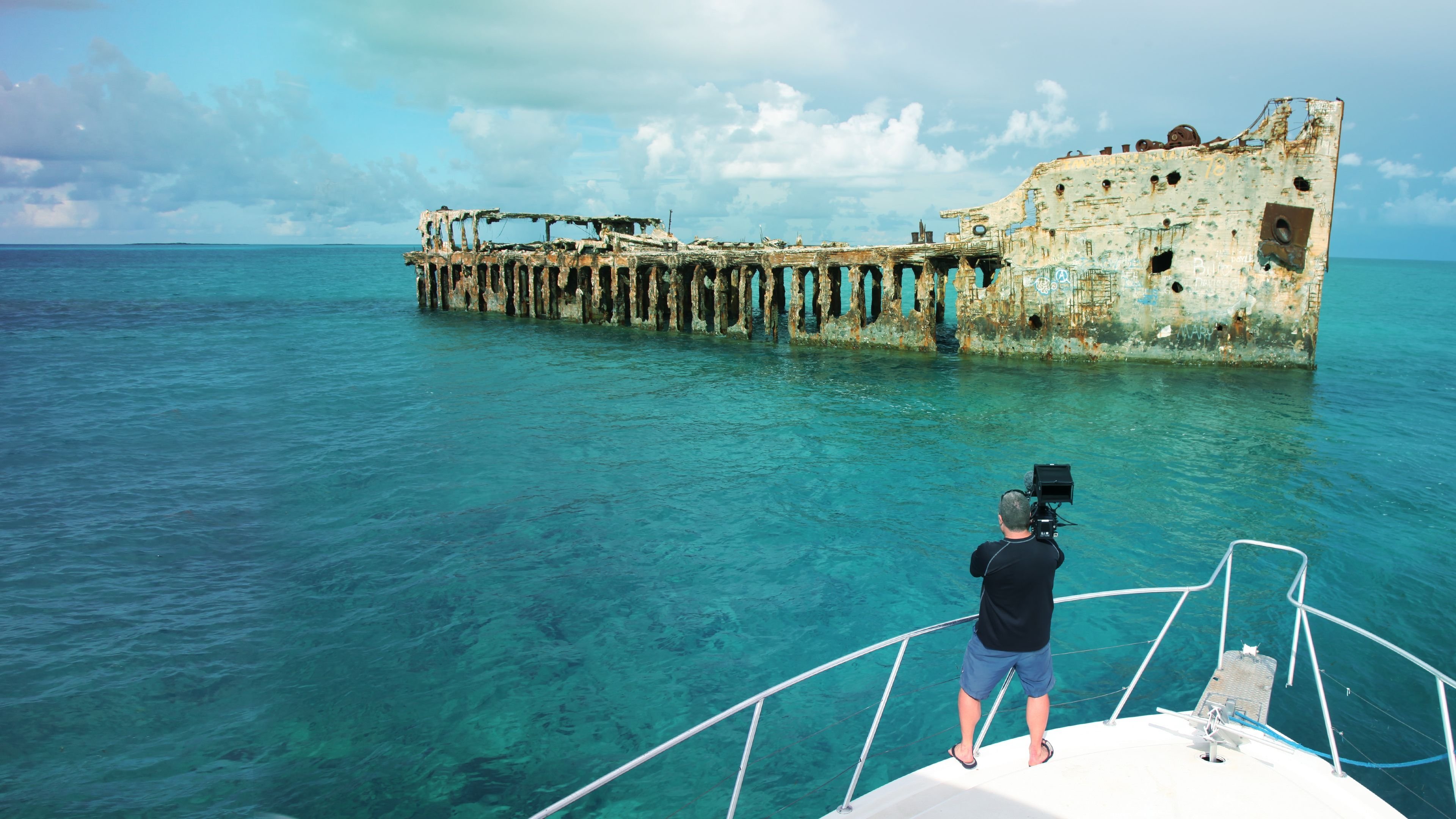 Backdrop for Drain the Bermuda Triangle