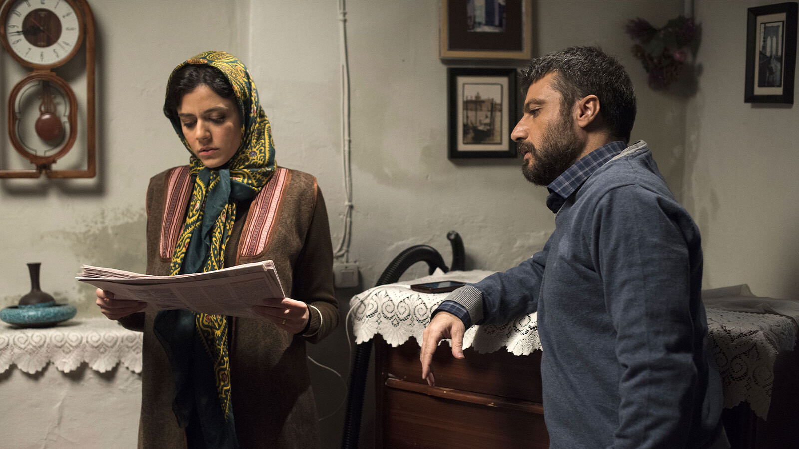 Backdrop for Anja, Haman saat