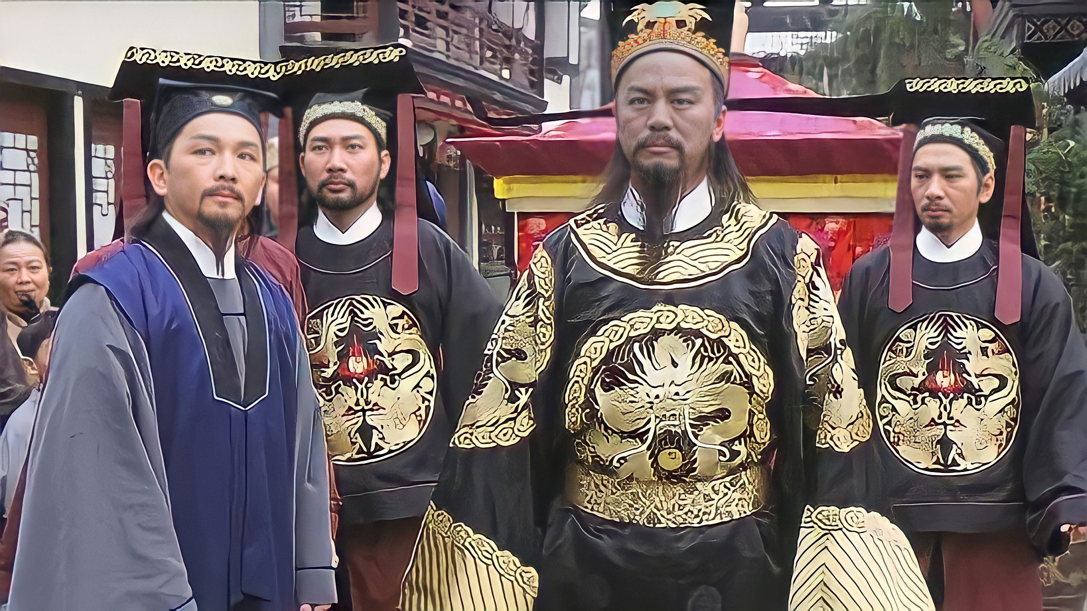 Backdrop for Justice Pao