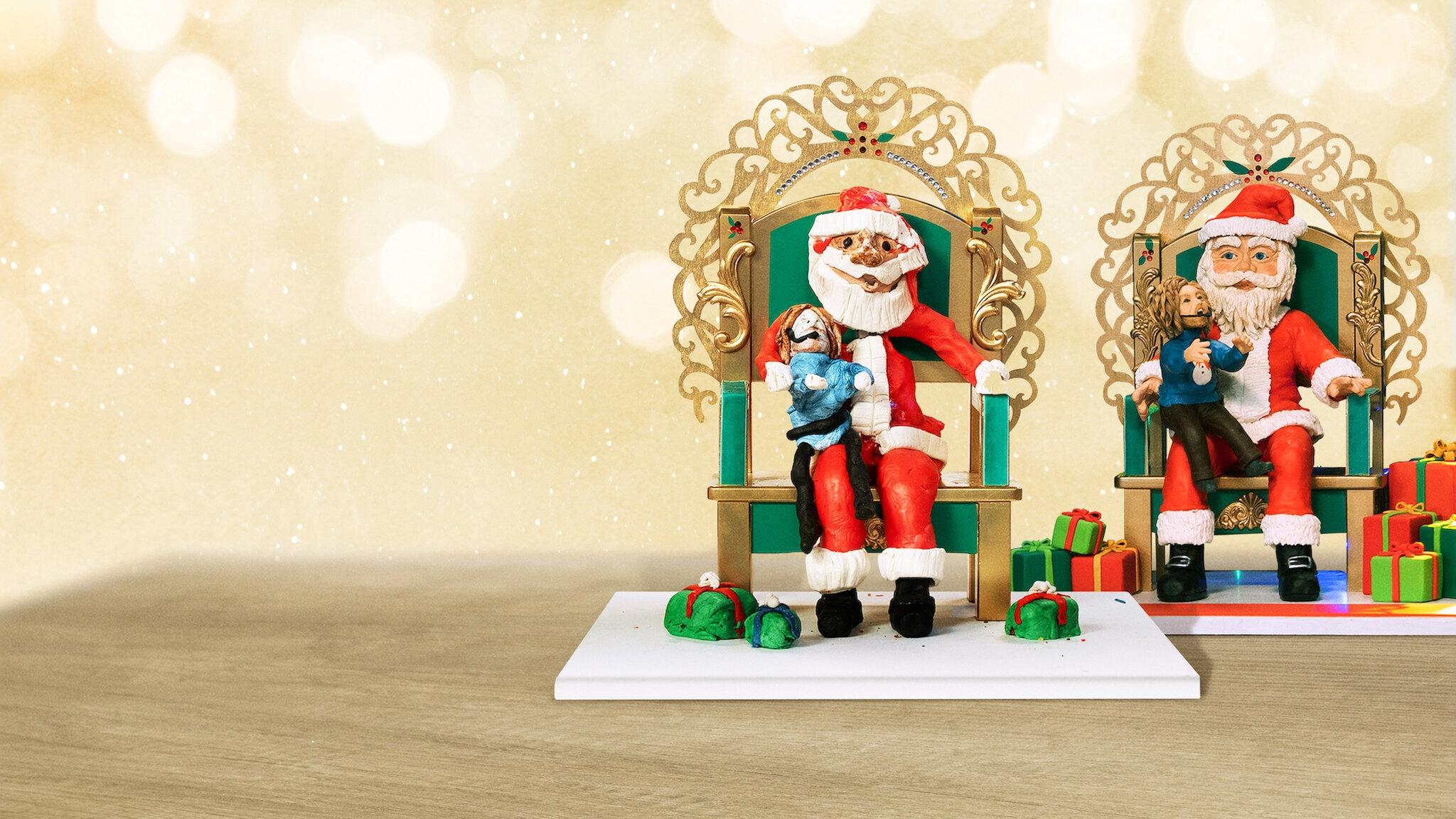 Backdrop for Nailed It! Holiday!