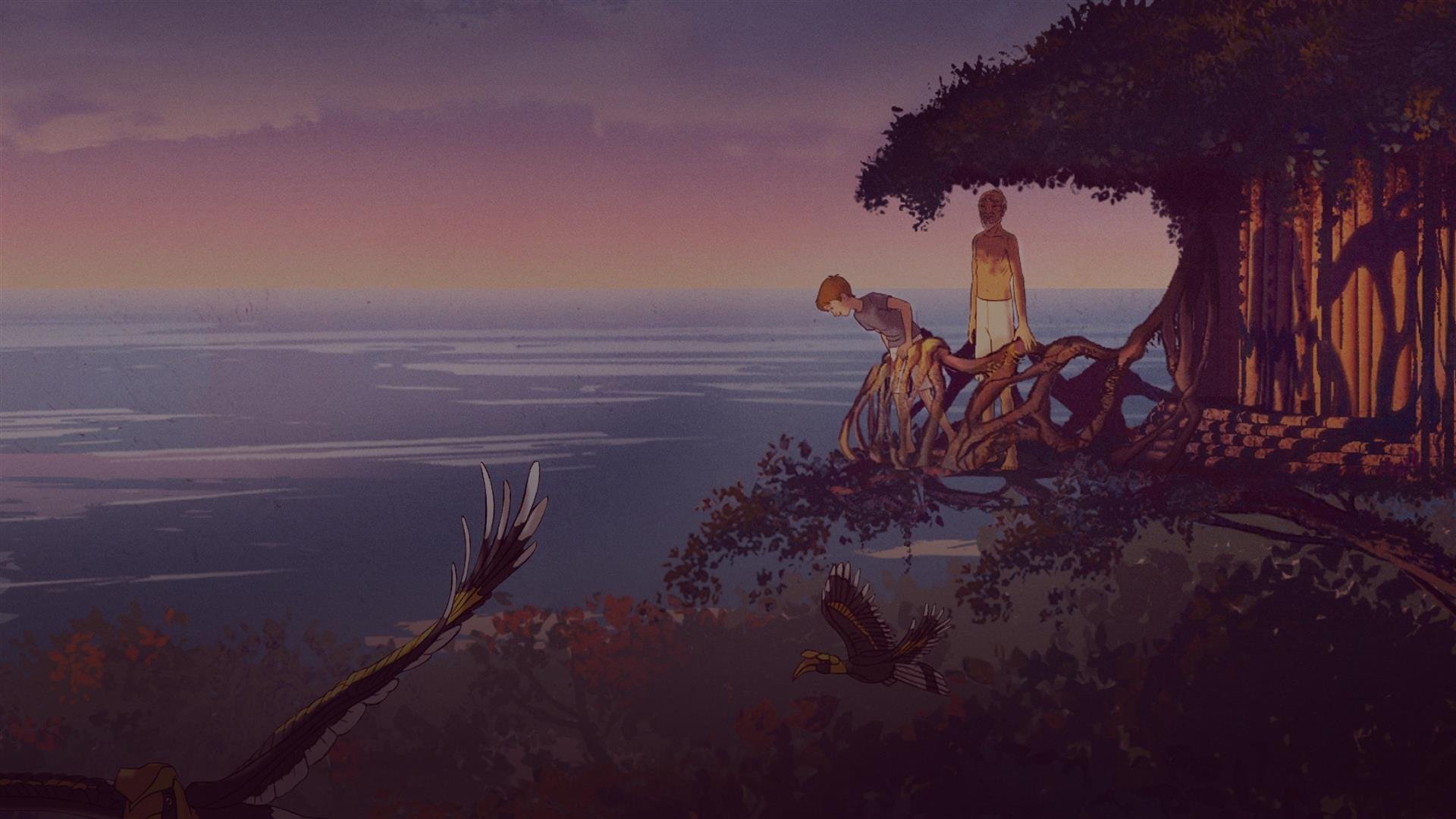 Backdrop for Kensuke's Kingdom