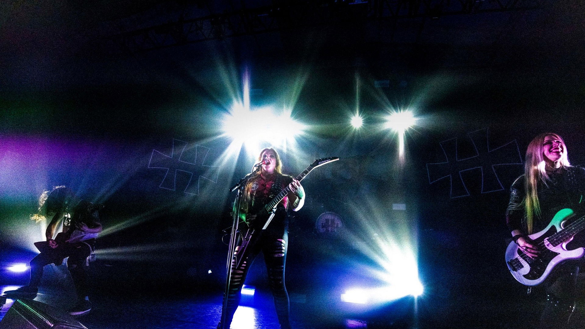 Backdrop for Nervosa - Hellfest Warm-Up Tour 2025