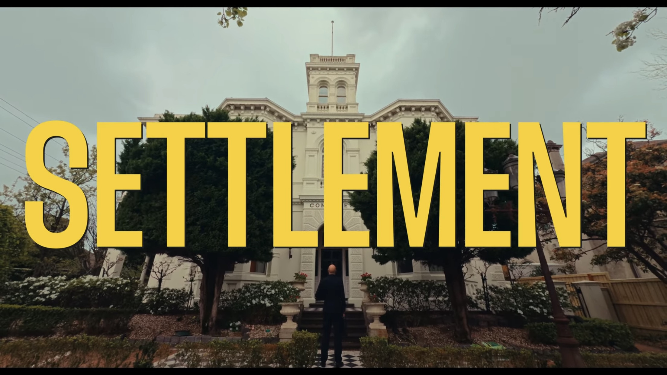 Backdrop for Settlement