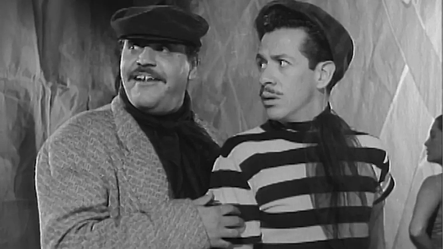 Backdrop for Dos locos en escena