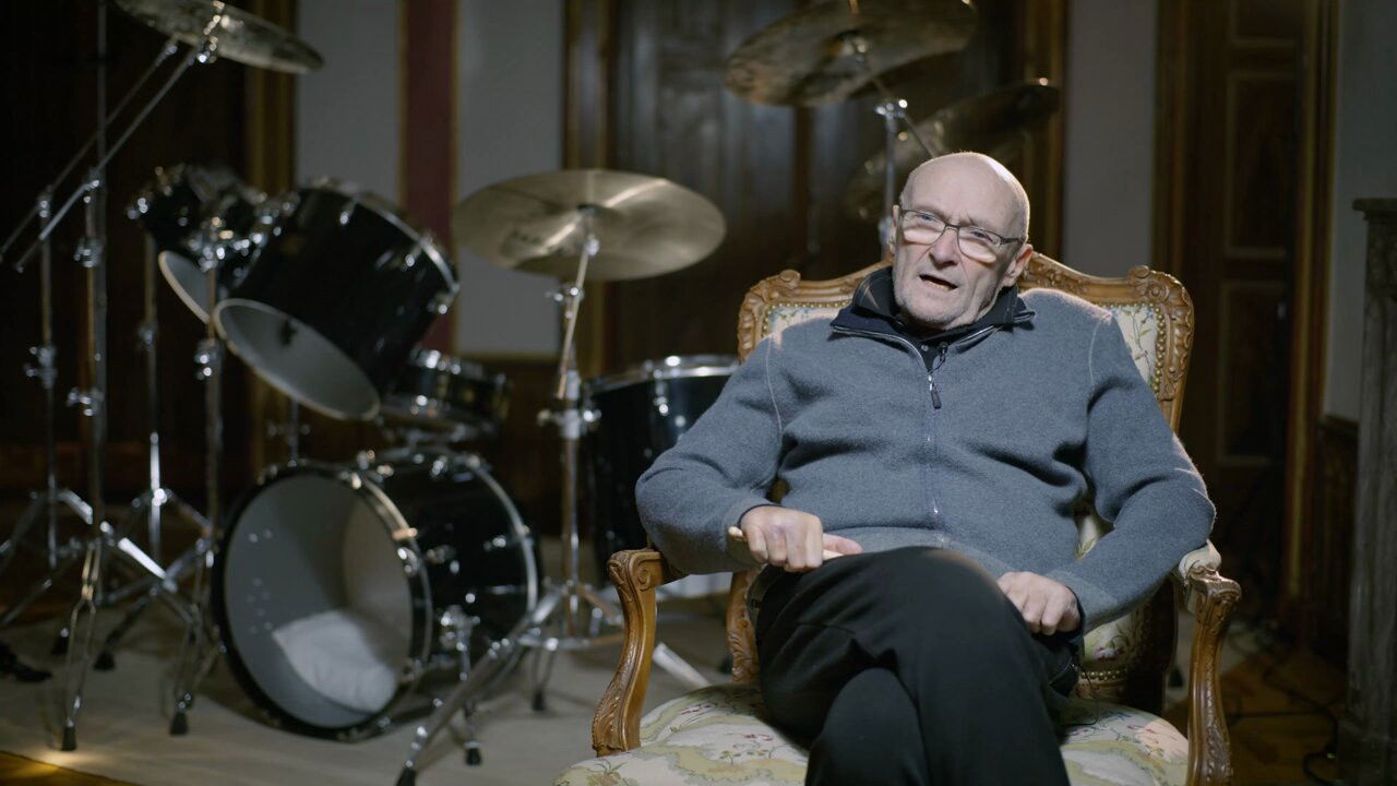 Backdrop for Phil Collins: Drummer First