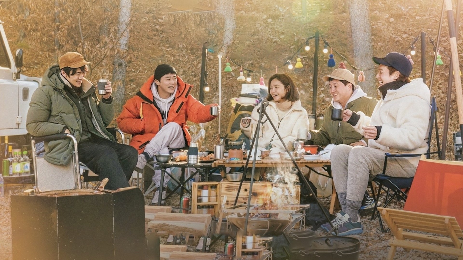 Backdrop for Hospital Playlist Goes Camping