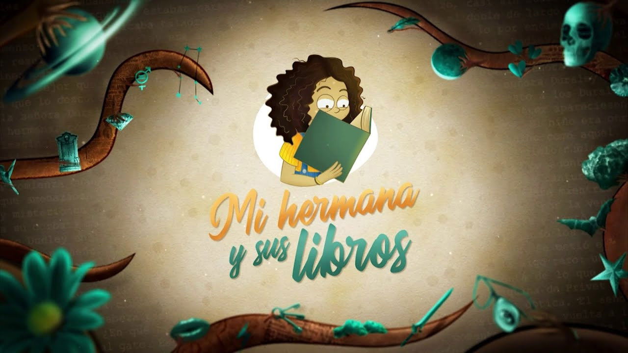 Backdrop for My Sister And Her Books