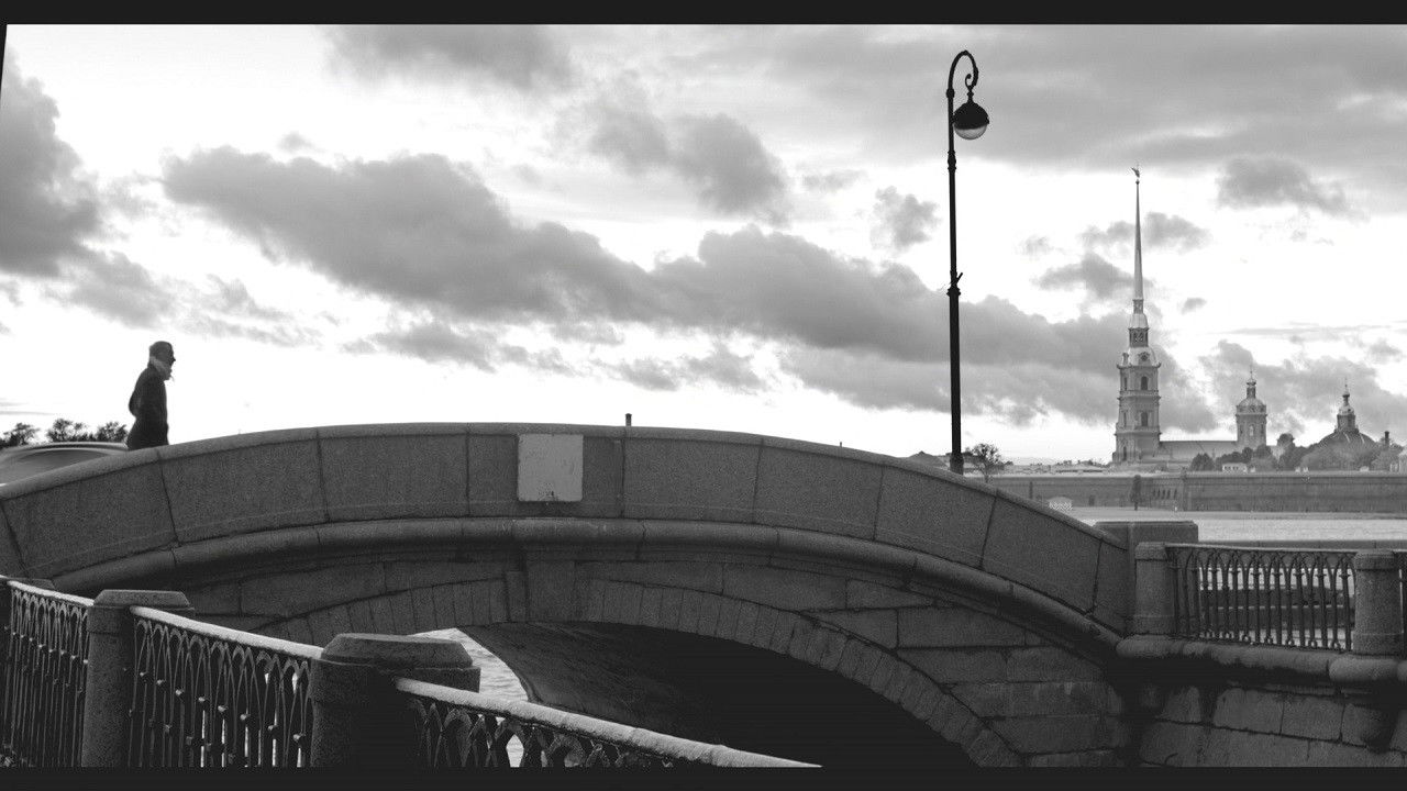 Backdrop for Petersburg. Noir