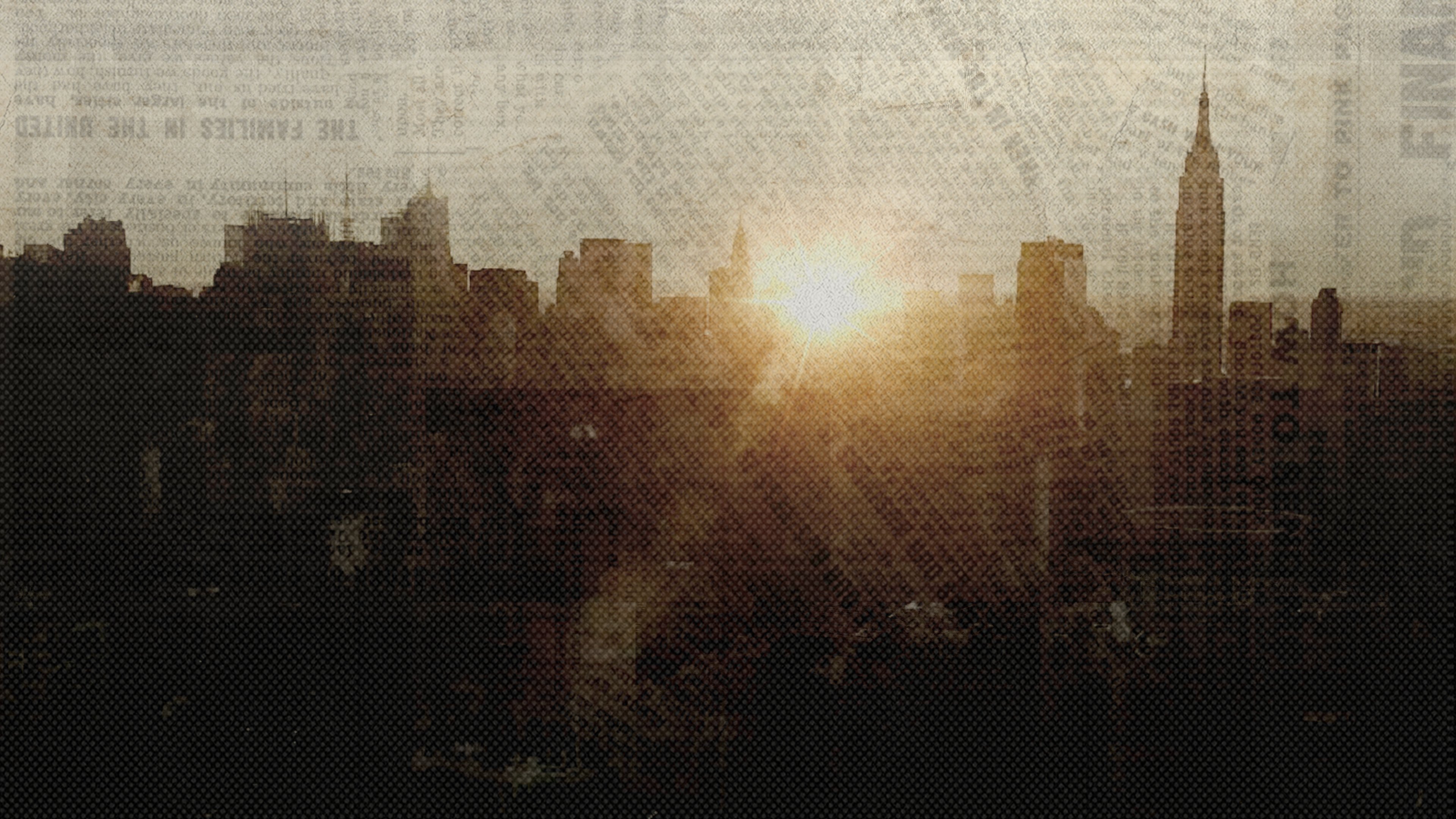 Backdrop for Torn from the Headlines: New York Post Reports