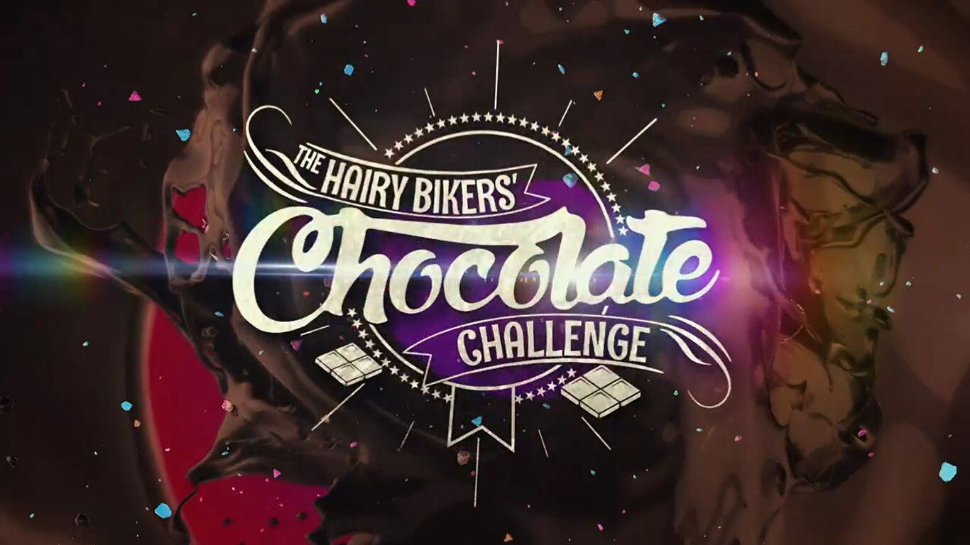 Backdrop for The Hairy Bikers Chocolate Challenge
