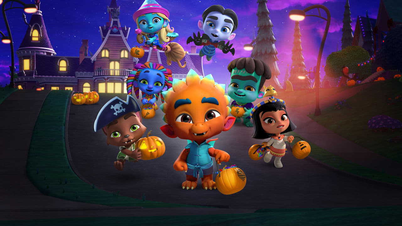 Backdrop for Super Monsters Save Halloween